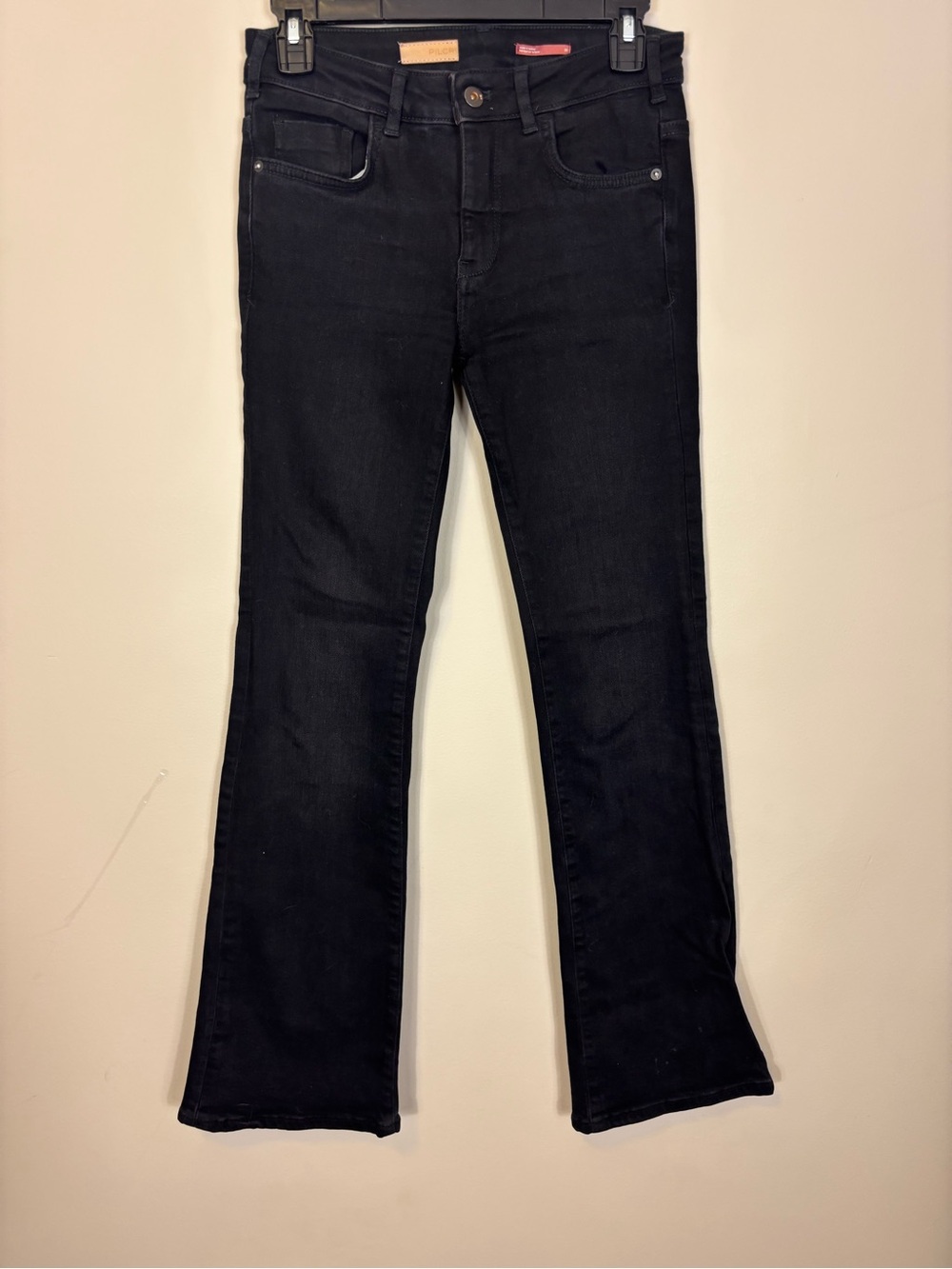 Pilcro Anthropologie Black The Demilune Bootcut Jean Pants Size 25